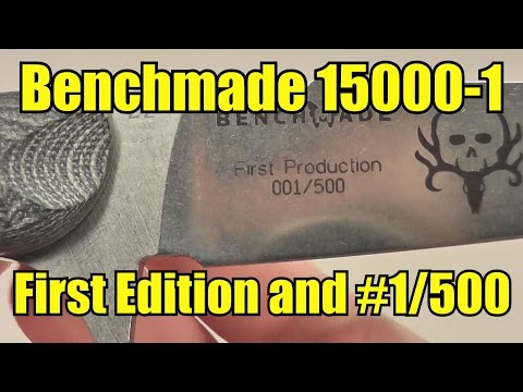 #1 Benchmade 15000-1 Bone Collector First Edition