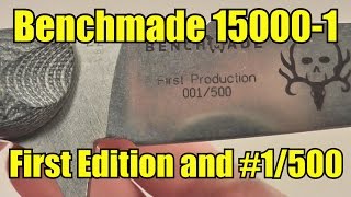 #1 Benchmade 15000-1 Bone Collector First Edition