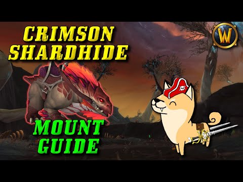How to get the Crimson Shardhide mount (9.1 WoW Mount Guide: Crimson Shardhide)