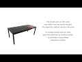 Zenith Dining Table by Amisco