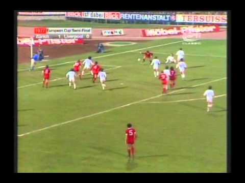 1977 April 6 FC Zurich Switzerland 1 Liverpool England 3 Champions Cup