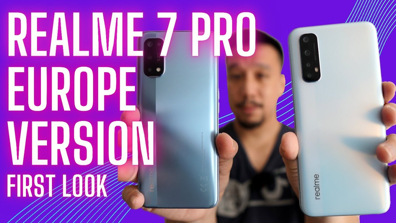 Realme 7 Pro European Version Unboxing + Quick Look