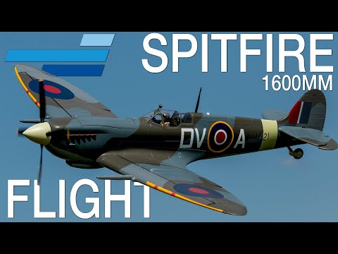 FlightLine 1600mm Spitfire Mk. IX RC Warbird - Motion RC Flight