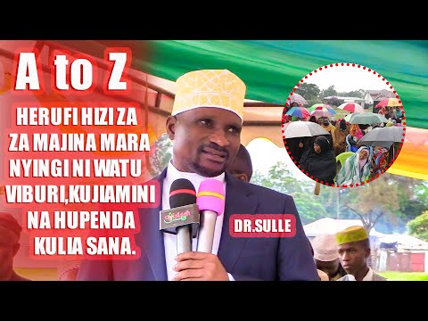 DR. SULLE/HERUFI HIZI ZA MAJINA MARANYINGI NI WATU VIBURI,KUJIAMINI NA HUPENDA KULIA SANA...