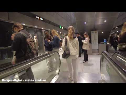 Night metro tour Copenhagen