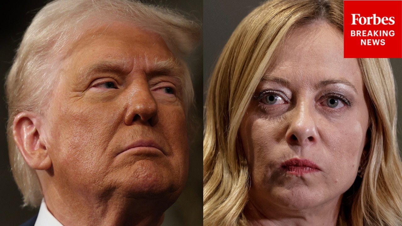 Video | JUST IN: Trump Reacts Angrily To Italy's Meloni Over Pope Defense, Refusal To Help In Iran War