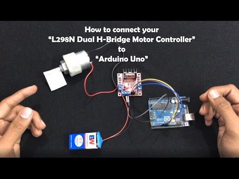 How to connect your l298n dual h-bridge motor controller to ...