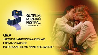 Spotkanie z Jadwigą Jankowską-Cieślak i Tomaszem Raczkiem po pokazie filmu