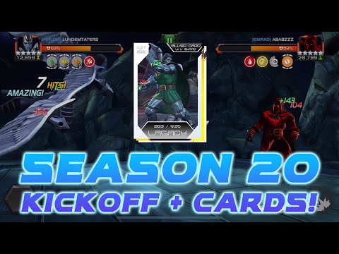SEASON 20 AW KICKOFF: 4LOKI vs EMRad - War 1 | Marvel Contest of Champions