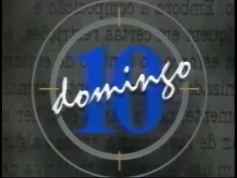 Band: Intervalo comercial do Domingo 10 - 1994