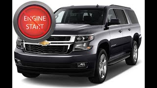 Open and Start Chevy truck and SUV keyless start models with a dead key fob, through 2024.