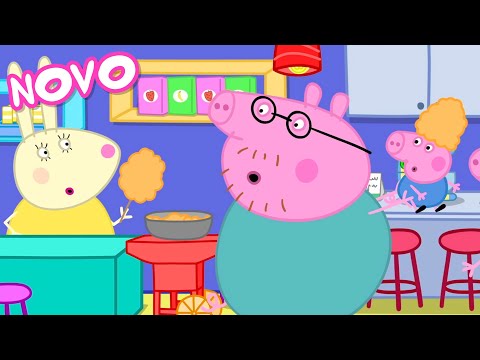 Capa de Peppa Pig Português Brasil | Amiga Geladeira | NOVO Contos da Peppa Pig