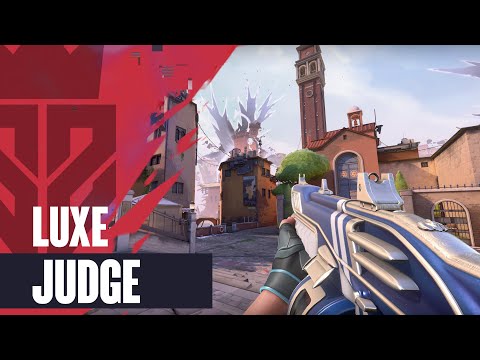 Luxe Judge Skin Showcase [4K] - Valorant Luxe Skins