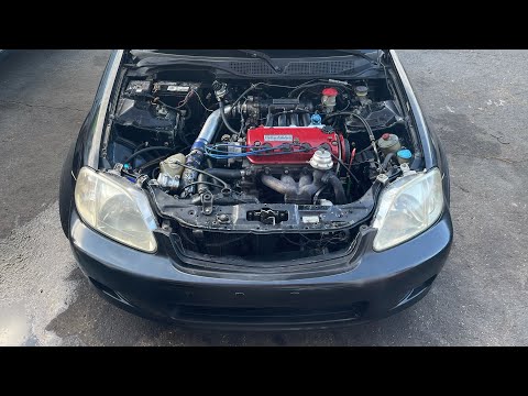 Replacing A Head Gasket And Doing Pulls In A Built 397HP D16Y8 Civic EK
