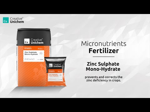 Zinc Sulphate Monohydrate 33% Fertilizer