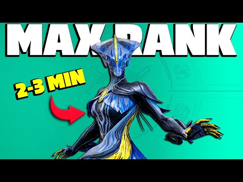Max Rank Almost Everything In Warframe In UNDER 3 MIN Doing This!