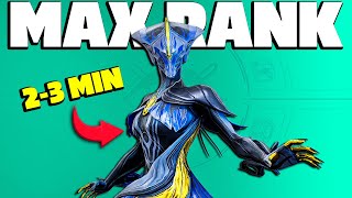 Max Rank Almost Everything In Warframe In UNDER 3 MIN Doing This!