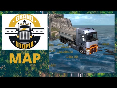 GRAND UTOPIA MAP ETS2, 1.36 GAMEPLAY (MACK 🚚SERIE R)👊