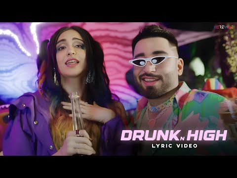 Drunk N High (Lyric Video) Mellow D, Aastha Gill | Adah Sharma | Akull | Party Song