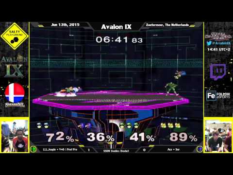 Avalon IX - LLL.Jeapie + VwS | Prof Pro Vs Ace + Ser - SSBM Doubles Bracket Losers Quarter Final
