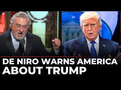 Robert De Niro LIVE: Sounds Alarm on Trump’s Autocracy in Fiery Speech | Election Rigging | US News