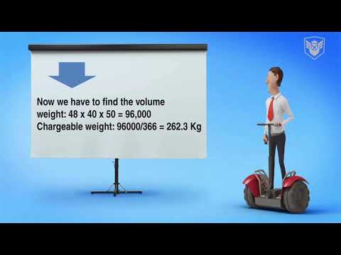 Air freight // Chargeable weight concept