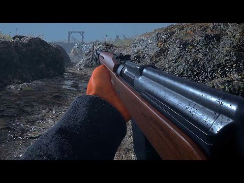 Hell Let Loose Gameplay - MAYHEM IN THE TRENCHES AT KURSK [4K 60FPS]