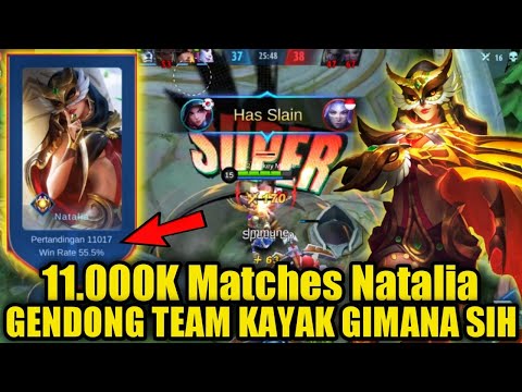 TOP 1 NATALIA GAMEPLAY EPISODE 111 - TOP 1 GLOBAL NATALIA BUILD - MOBILE LEGENDS