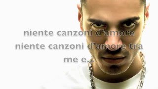 Marracash ft. Federica Abbate - Niente canzoni d'amore Lyrics