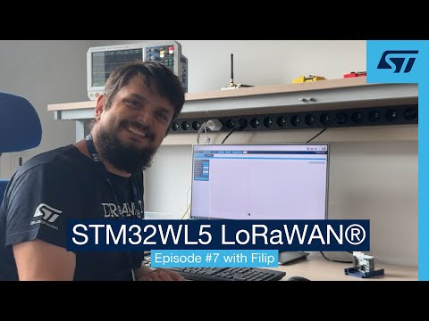 Discover STM32WL5 LoRaWAN with our STM32 expert