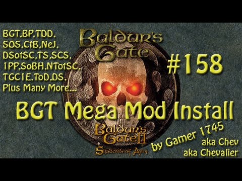 Let's Play Baldur's Gate Trilogy Mega Mod Part 158 -