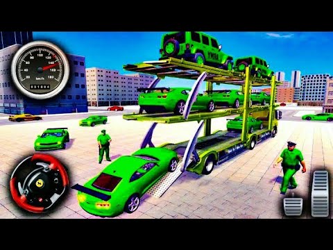 Army Car Transport Truck Army Transport Game 3d | Army Vehicle Transport Simulator Android Gameplay