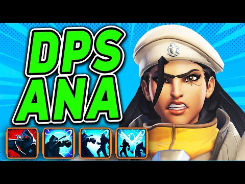This Ana Build *ONE-TAPS* Enemies | Stadium Overwatch