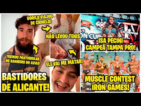 GORILA VIAJOU DE CHINELO! RAMON DORMINDO!OS BASTIDORES DA VIAGEM! ISA PECINI NO TAMPA PRO, E  MAIS..
