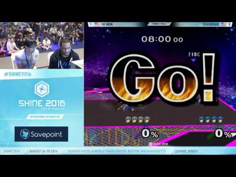Shine 2016 - Zealous5000 vs The Moon SSBM Round 2 Pools