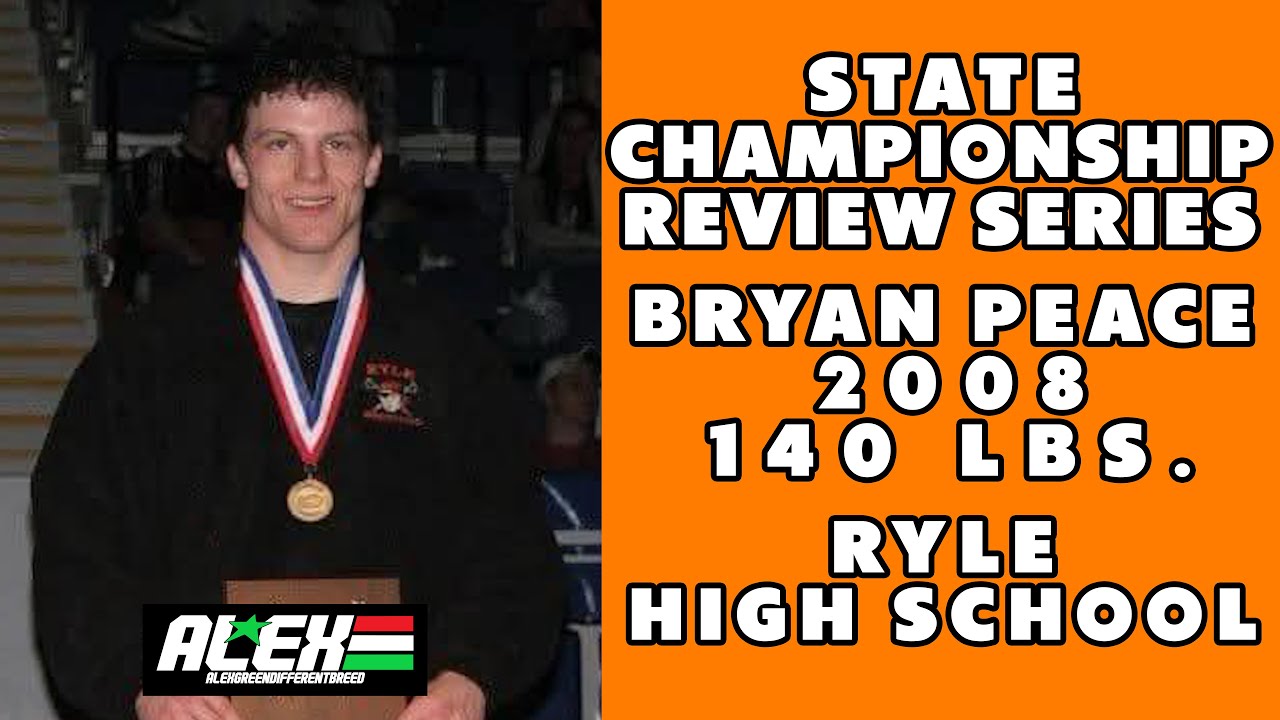 State Wrestling Championship match review w/ Bryan Peace (Ryle 2008; 140 lbs.)