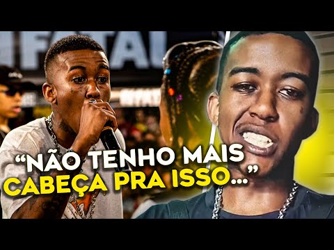 JHONY MC DESABAFA e ANUNCIA SEU ÚLTIMO ANO nas BATALHAS DE RIMA...