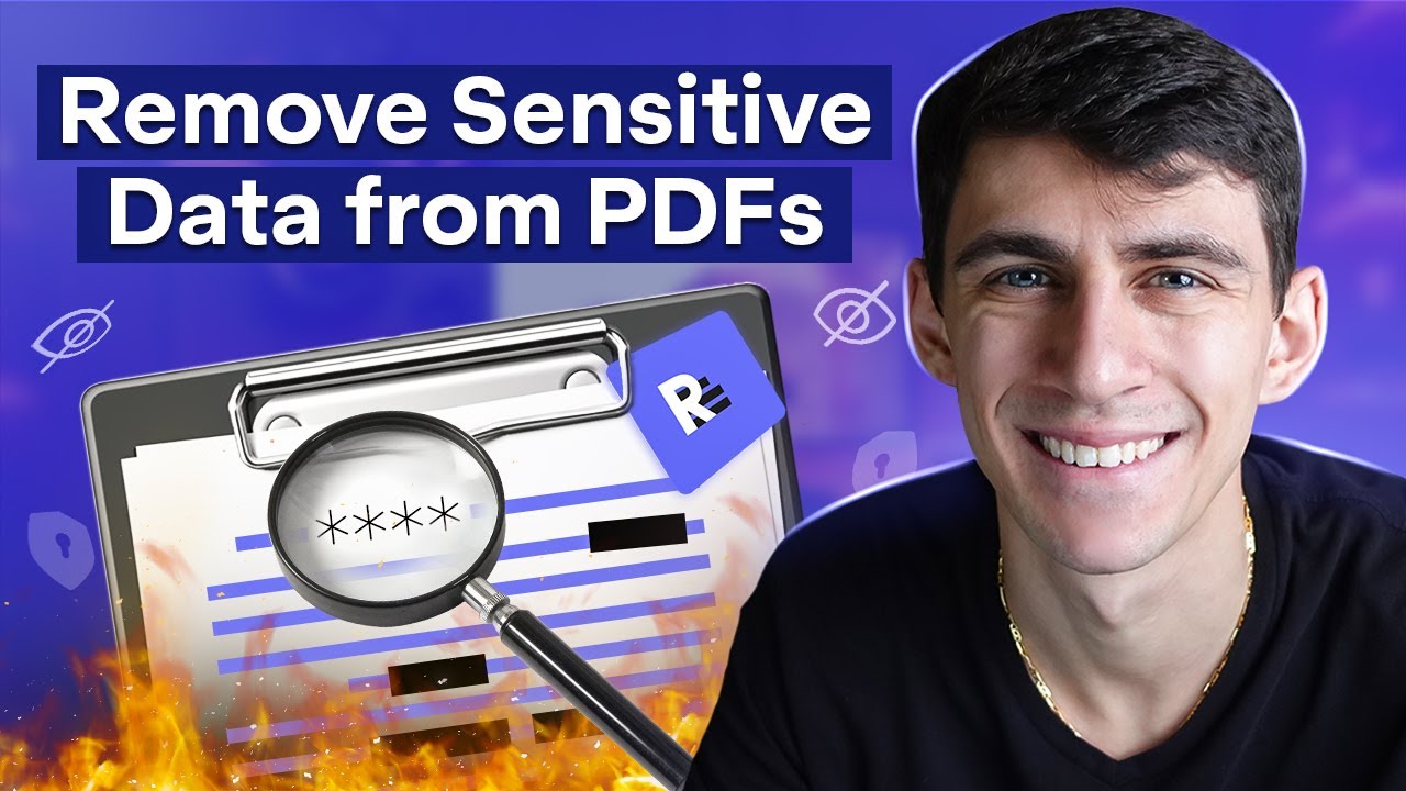 Types of sensitive data in PDF, and how to remove it all
