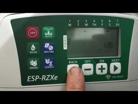 How to Program Your Rain Bird ESP-RZXe