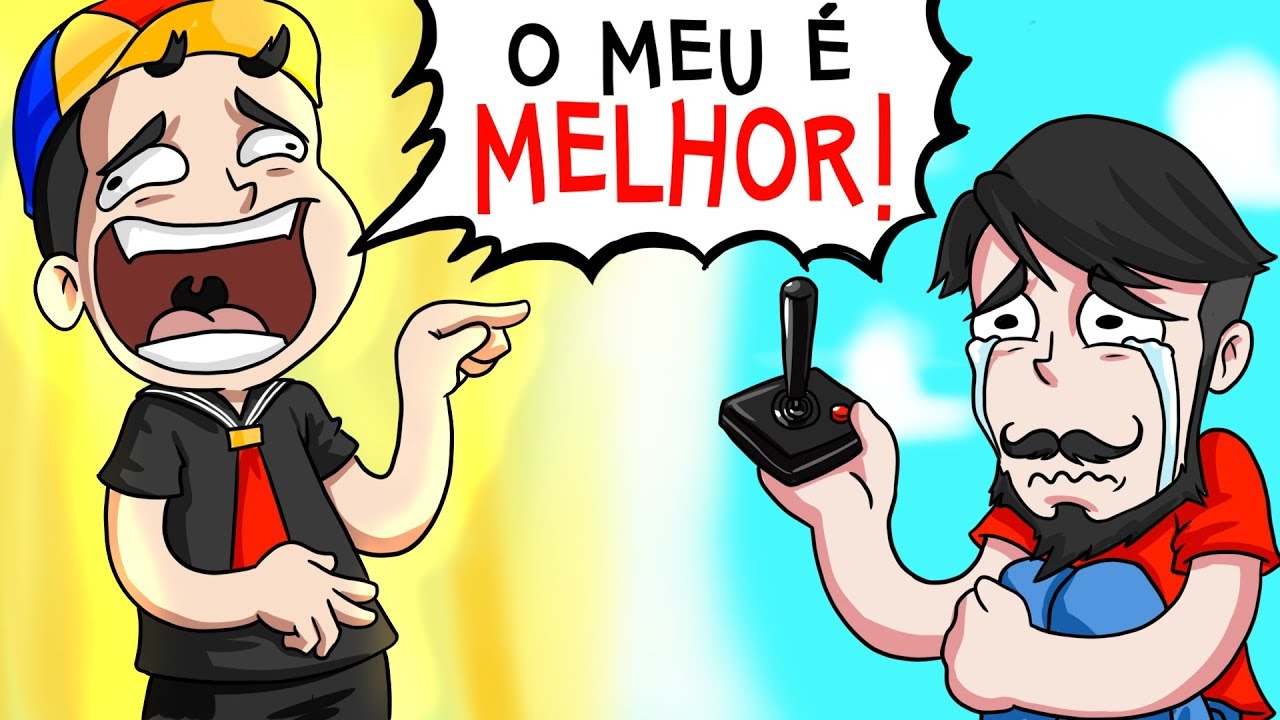 MEU PRIMEIRO VIDEOGAME (FUI ZOADO)