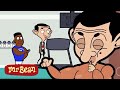 Mr Muscle Bean | Mr Bean Cartoon Season 2 | Full Episodes | Mr Bean Cartoon World