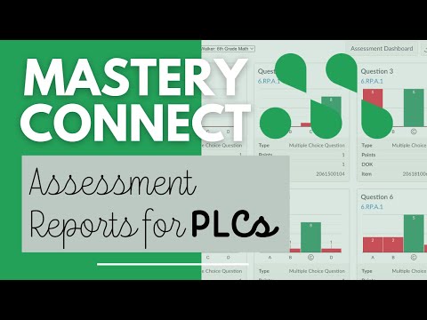 Mastery Connect Assessment Reports For Plcs