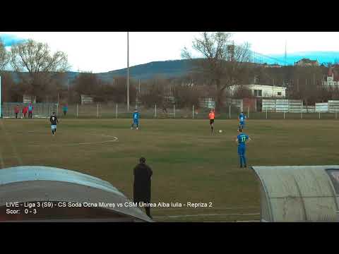 LIVE - Liga 3 (S9) - CS Soda Ocna Mureș vs CSM Unirea Alba Iulia - Repriza 2