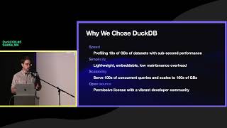 Aerodynamic data models: Flying fast at scale with DuckDB (DuckCon #5, Seattle, 2024)