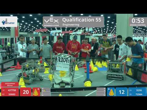 2018 VRC Engr Q55 - 43775B 5588D vs 323G 7258A - 59 to 97