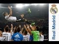 Así fue el homenaje a Raúl González en el Santiago Bernabéu