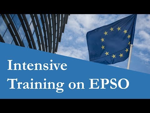 Intensive EPSO Training