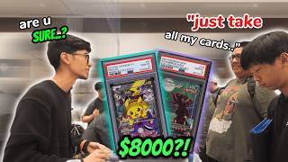He Traded EVERYTHING for this PIKACHU...? | Pokemon Vendor POV