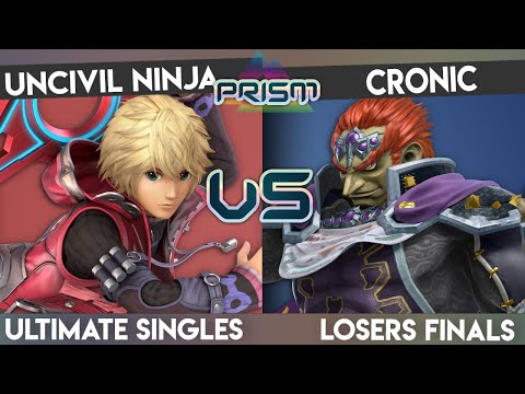 PRISM 186 - Uncivil Ninja (Shulk) vs. Cronic (Ganondorf) - Losers Finals - Smash Ultimate Singles