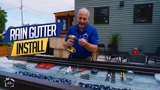 How To Install Rain Gutters and Downspouts | DIY